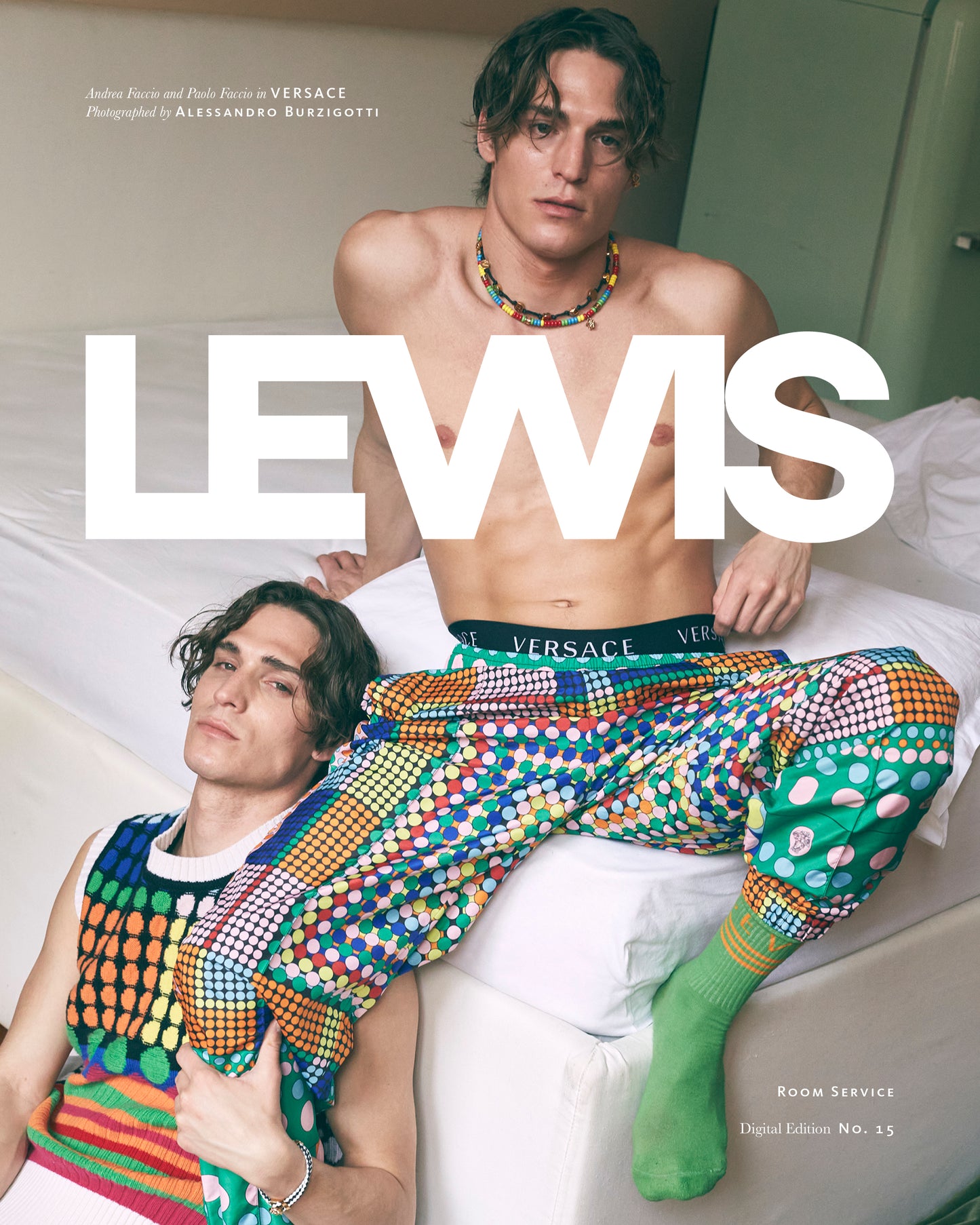 Lewis Magazine Issue 9 - Andrea and Paolo Faccio Cover