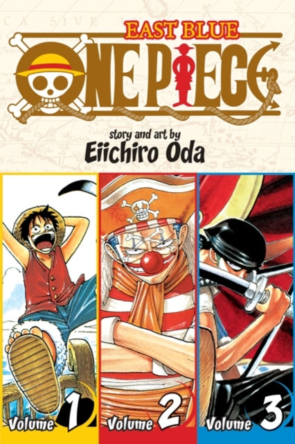 One Piece (Omnibus Edition), Vol. 1 : Includes vols. 1, 2 & 3 Volume 1