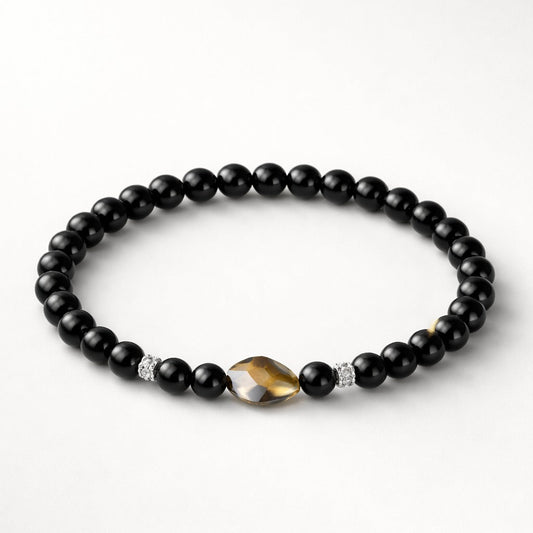 Onyx Beaded Bracelet | Signature Men’s Jewellery