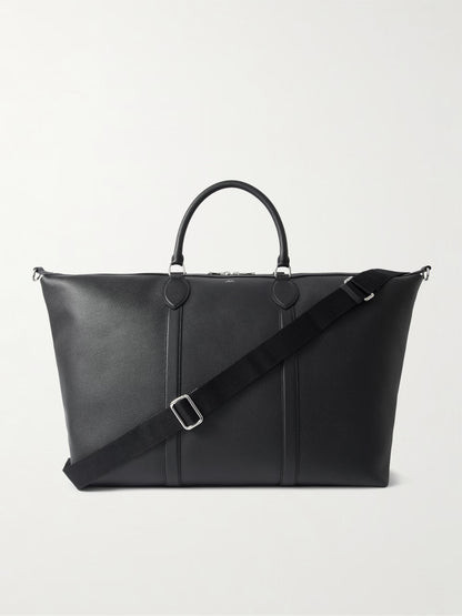 Mr P. Full‑Grain Leather Duffle Bag