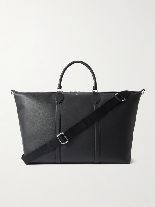 Mr P. Full‑Grain Leather Duffle Bag